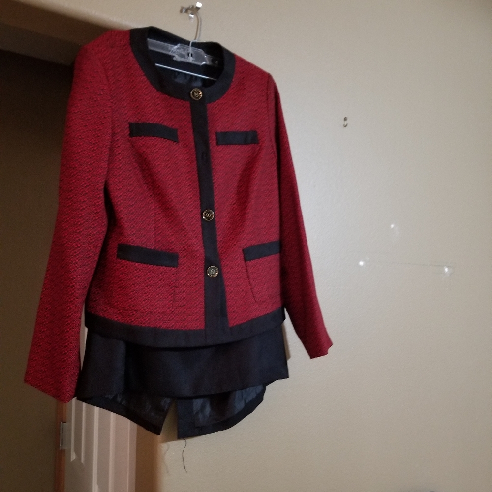 Coat and skirt